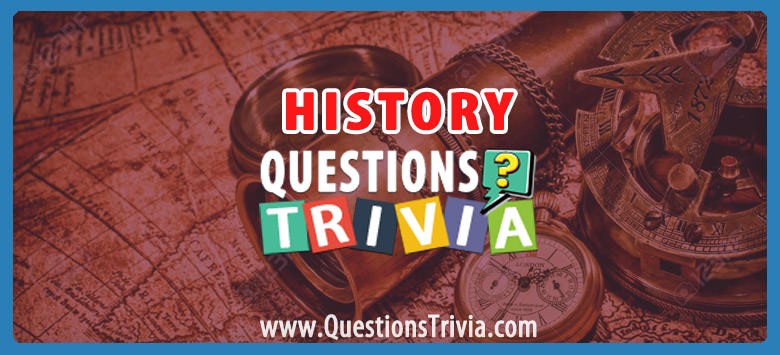 History Trivia Questions Category