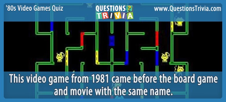 The ultimate ’80s video games quiz