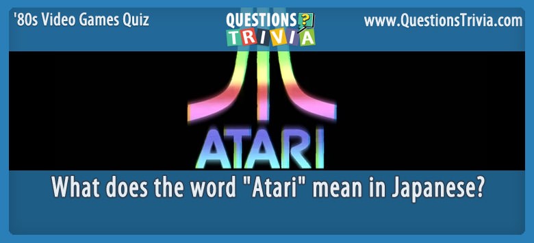 80s video games quiz atari The ultimate ’80s video games quiz
