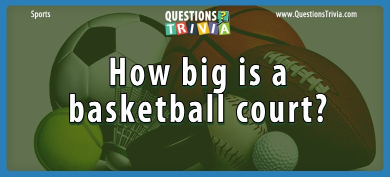 How Big Is A Basketball Court?